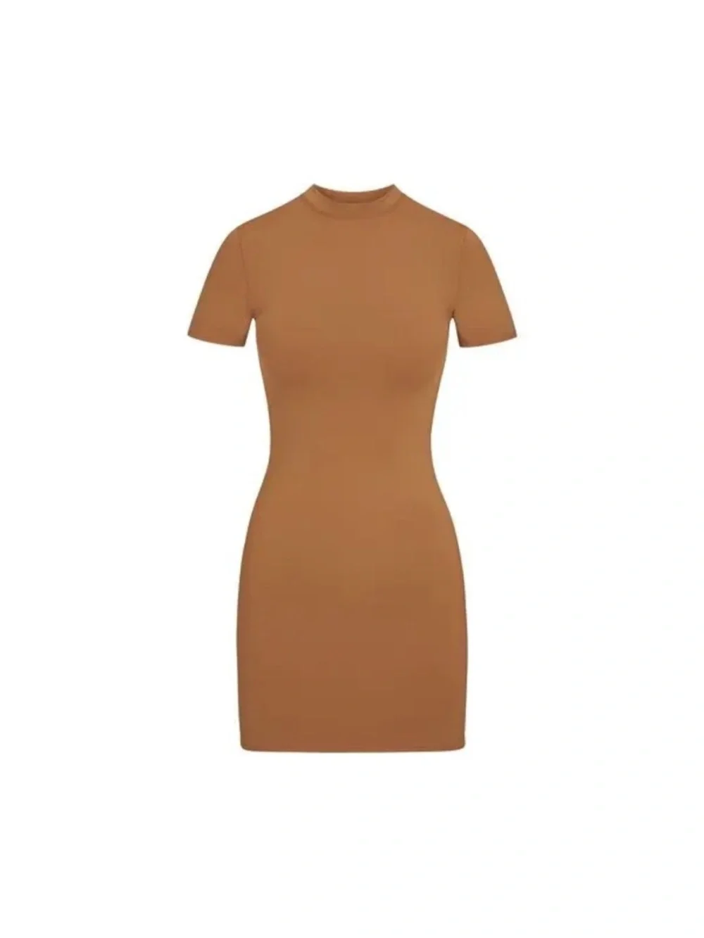 SKIMS Recycled Swim T-shirt swim dress in color Almond Size M